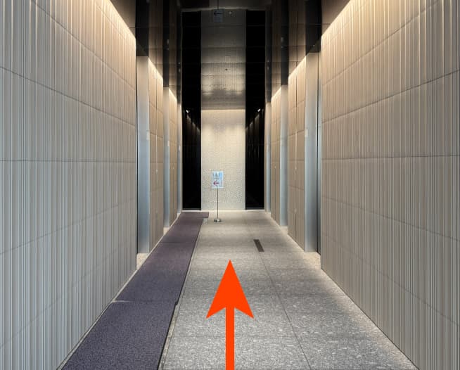 にしたんARTクリニック名古屋栄院へ駅から徒歩で向かう道順を説明した画像