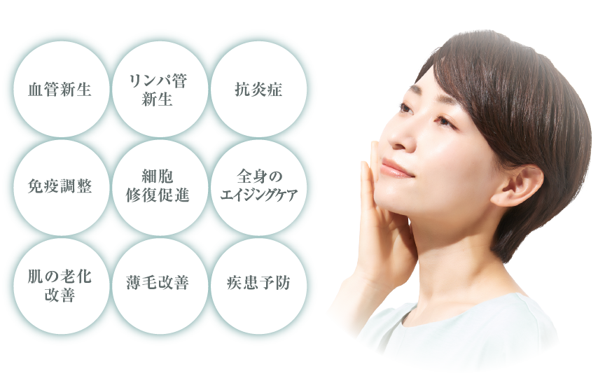 血管の若返りを促し、体と脳のパフォーマンスを最大限に引き出します